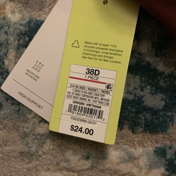 Sports bra size 32 D NWT - Picture 6 of 7